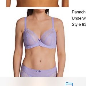 NEW. Panache Ana Plunge Bra. 34J UK